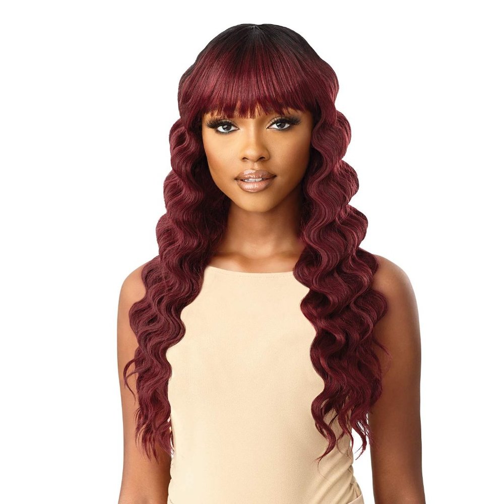 Outre Full Wig Wigpop Tannis #DR Hazelnut Brown